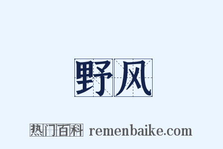 野风是什么意思的图片